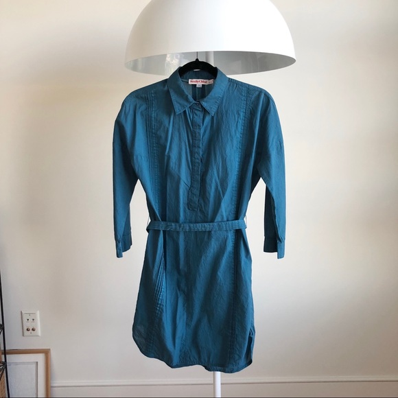 See by Chloe Minimal Blue Shirtdress - Picture 2 of 6
